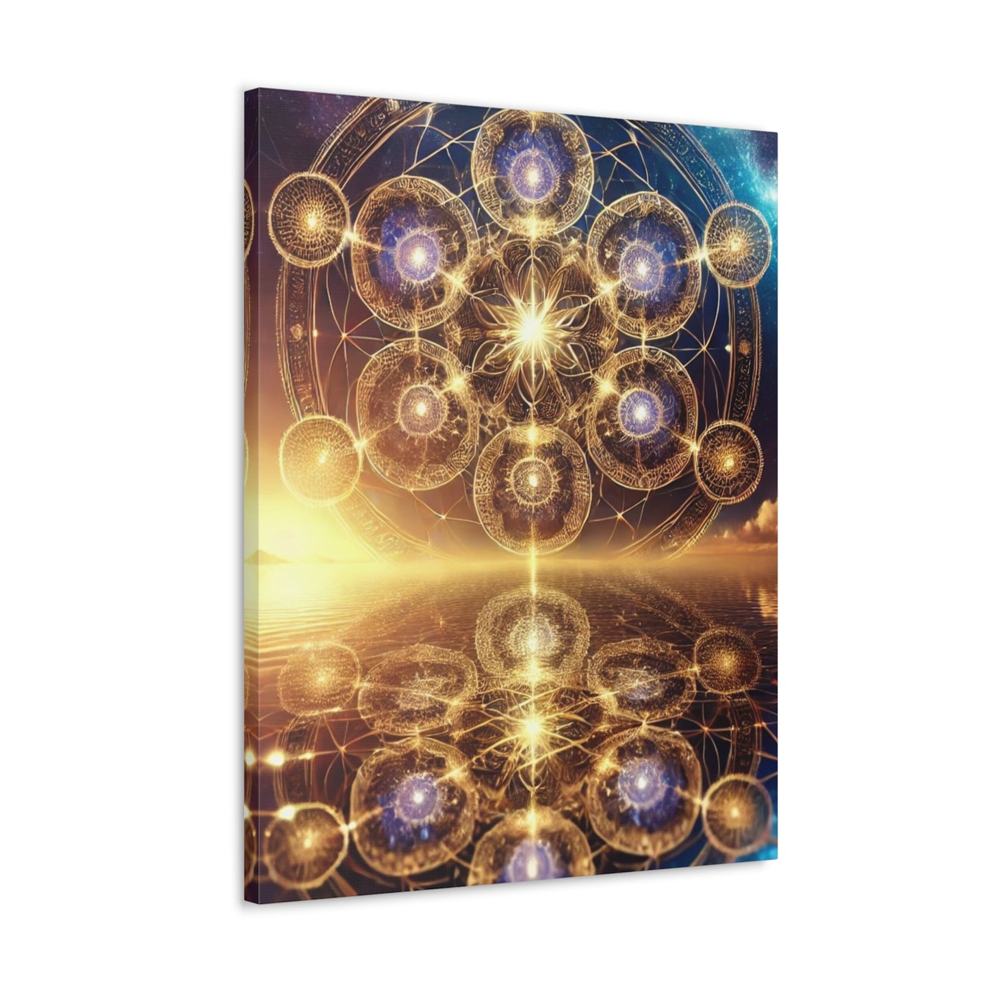 Sacred Geometry Art Canvas Ed. 95