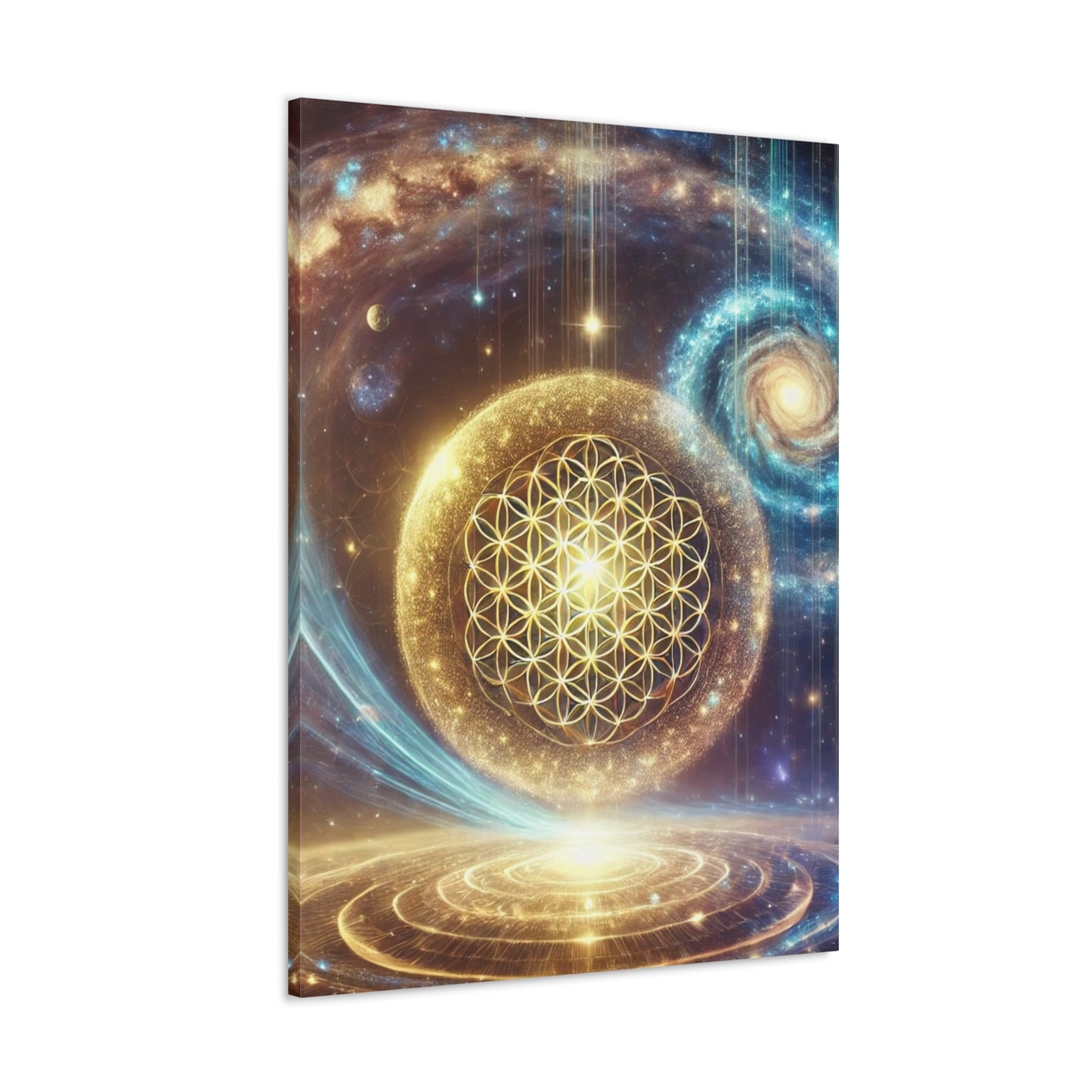 Sacred Geometry Art Canvas Ed. 58