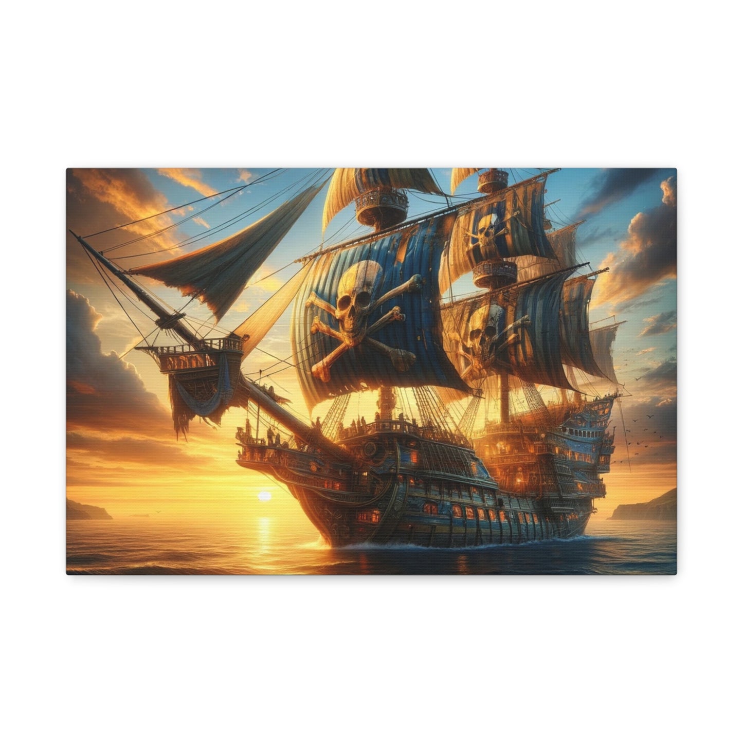 Voyage & Conquest Art Canvas Ed. 7