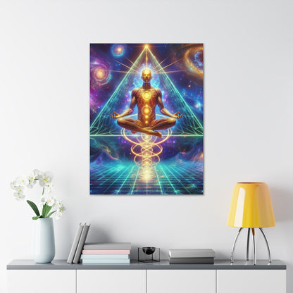 Quantum Entanglement Art Canvas Ed. 18