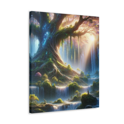 Trees of Light Art Canvas Ed. 1