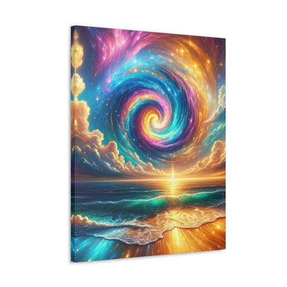 Serene Ocean Art Canvas Ed. 16