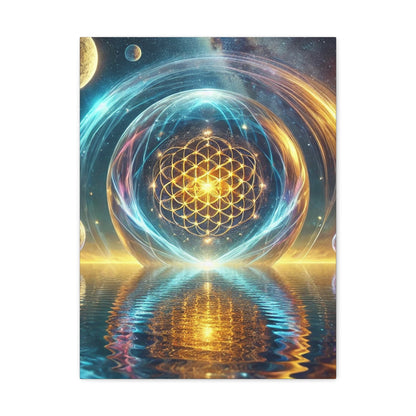 Sacred Geometry Art Canvas Ed. 14