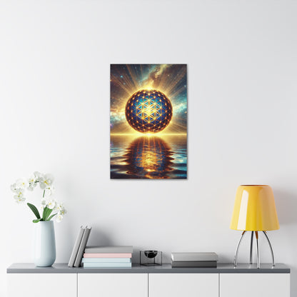 Sacred Geometry Art Canvas Ed. 47