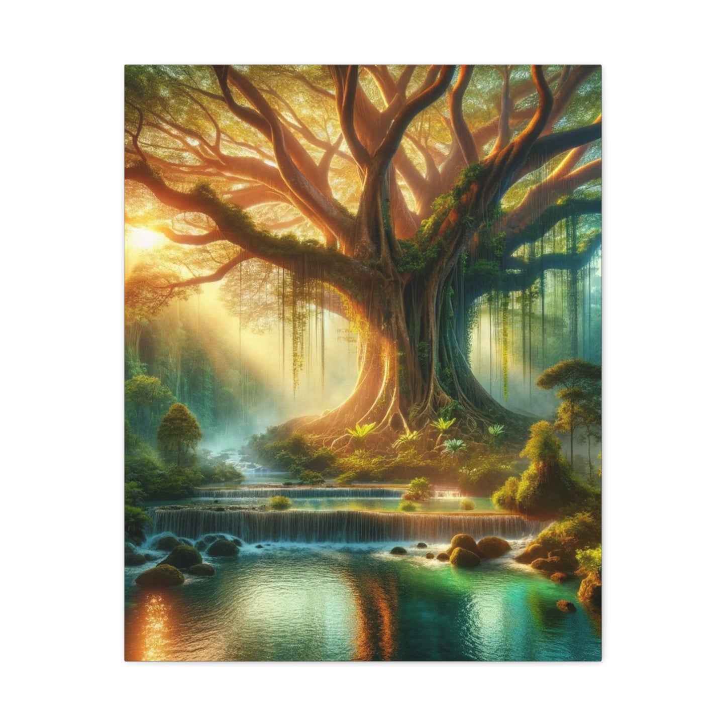 Trees of Light Art Canvas Ed. 19