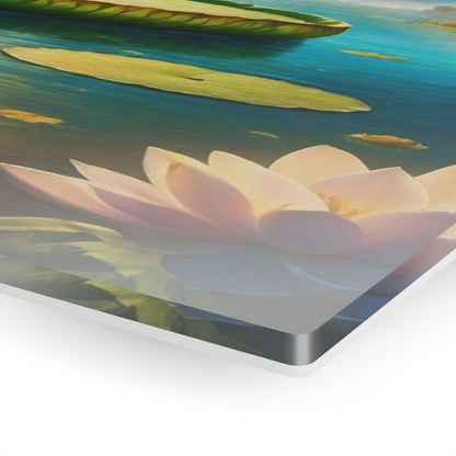 Blissful Lotus Acrylic Print Ed. 16