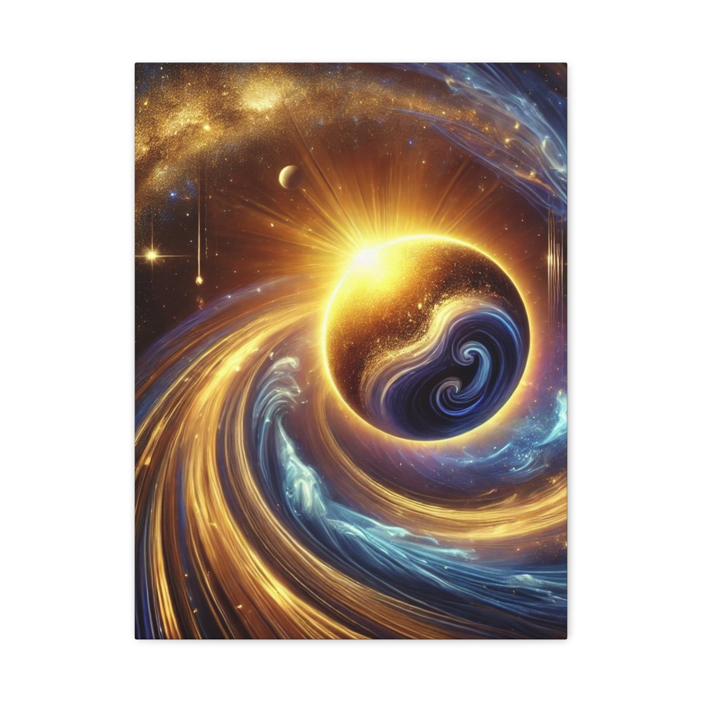 Energetic Orbs Art Canvas Ed. 17