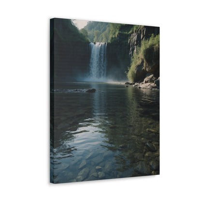 Majestic Waterfalls Art Canvas Ed. 8