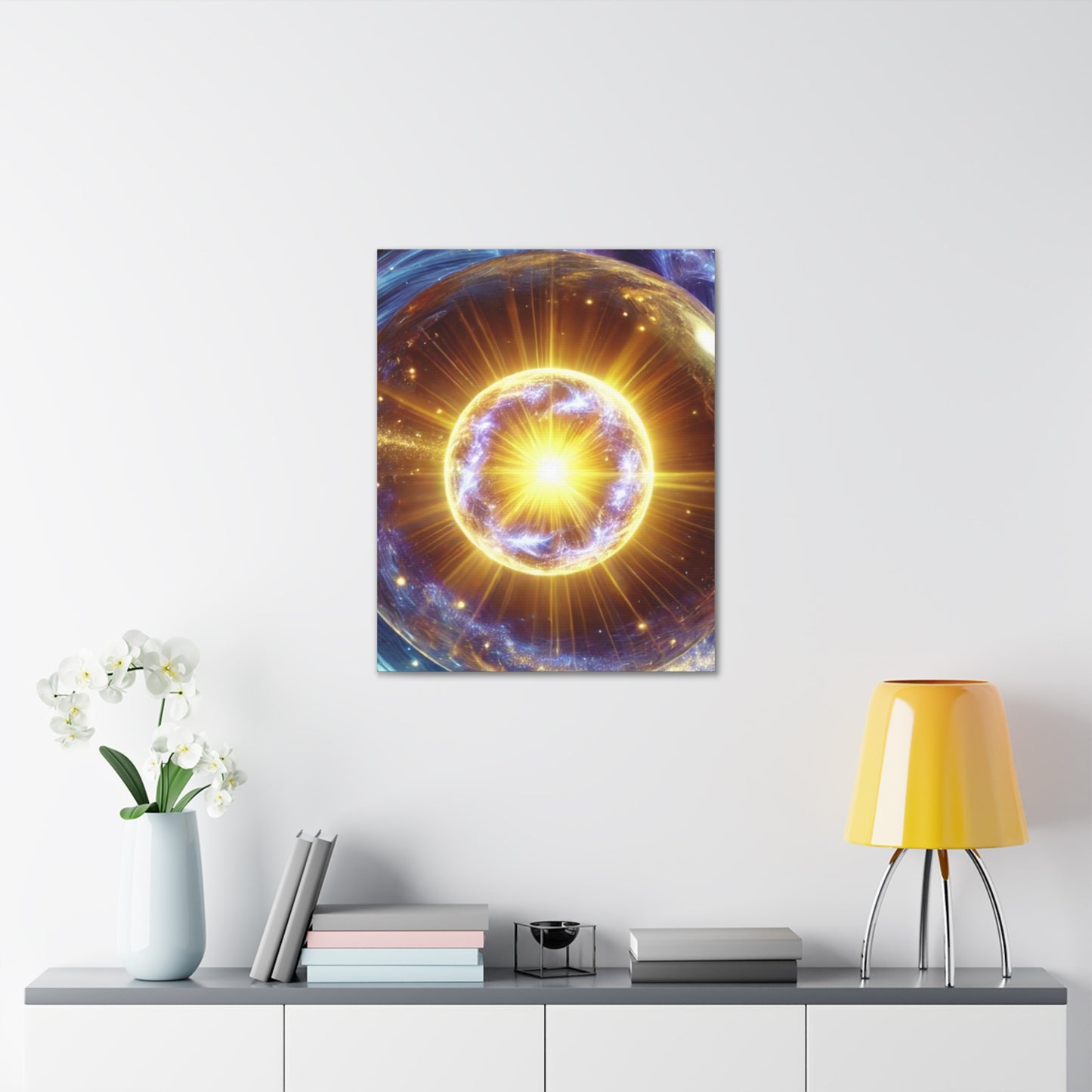 Energetic Orbs Art Canvas Ed. 12