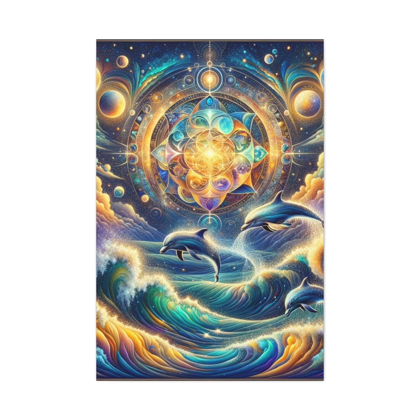 Serene Ocean Art Canvas Ed. 10