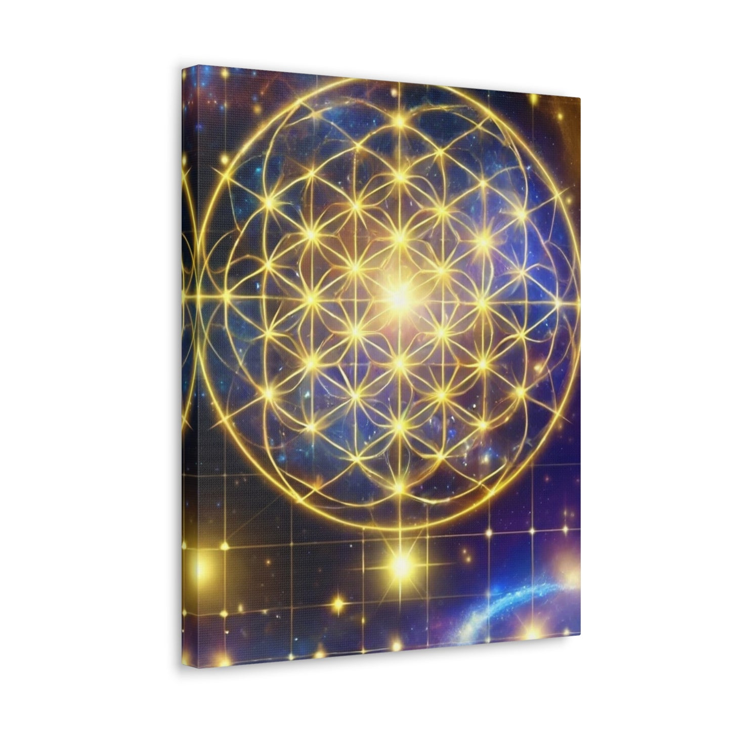 Sacred Geometry Art Canvas Ed. 73