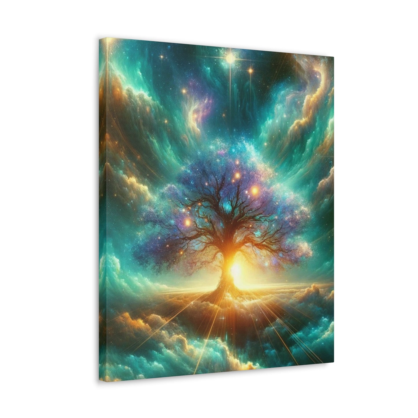 Trees of Light Art Canvas Ed. 16