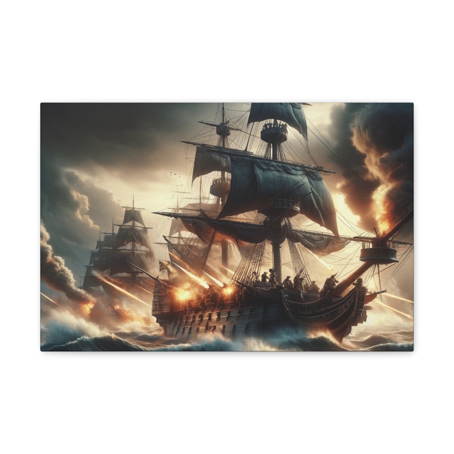 Voyage & Conquest Art Canvas Ed. 1