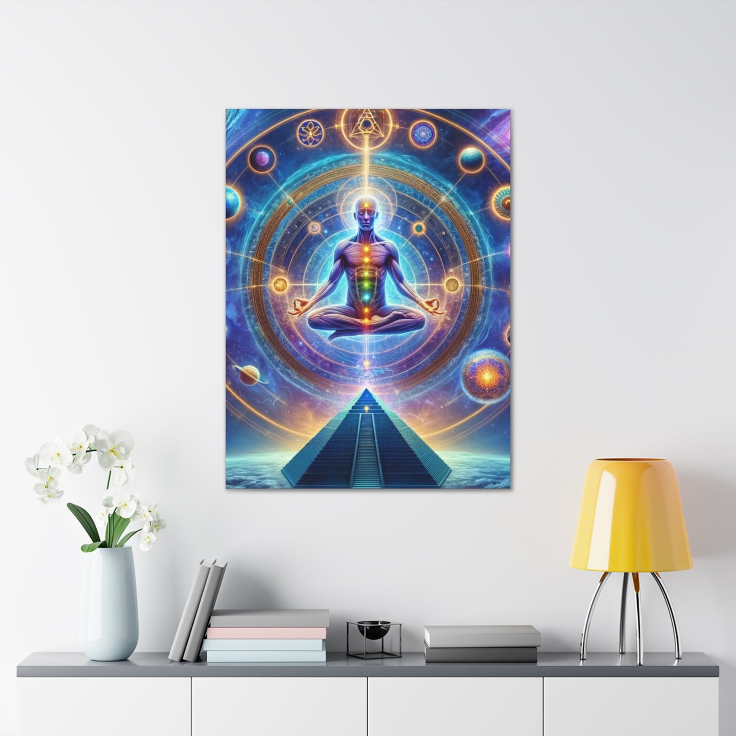 Quantum Entanglement Art Canvas Ed. 34