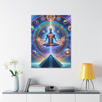 Quantum Entanglement Art Canvas Ed. 34