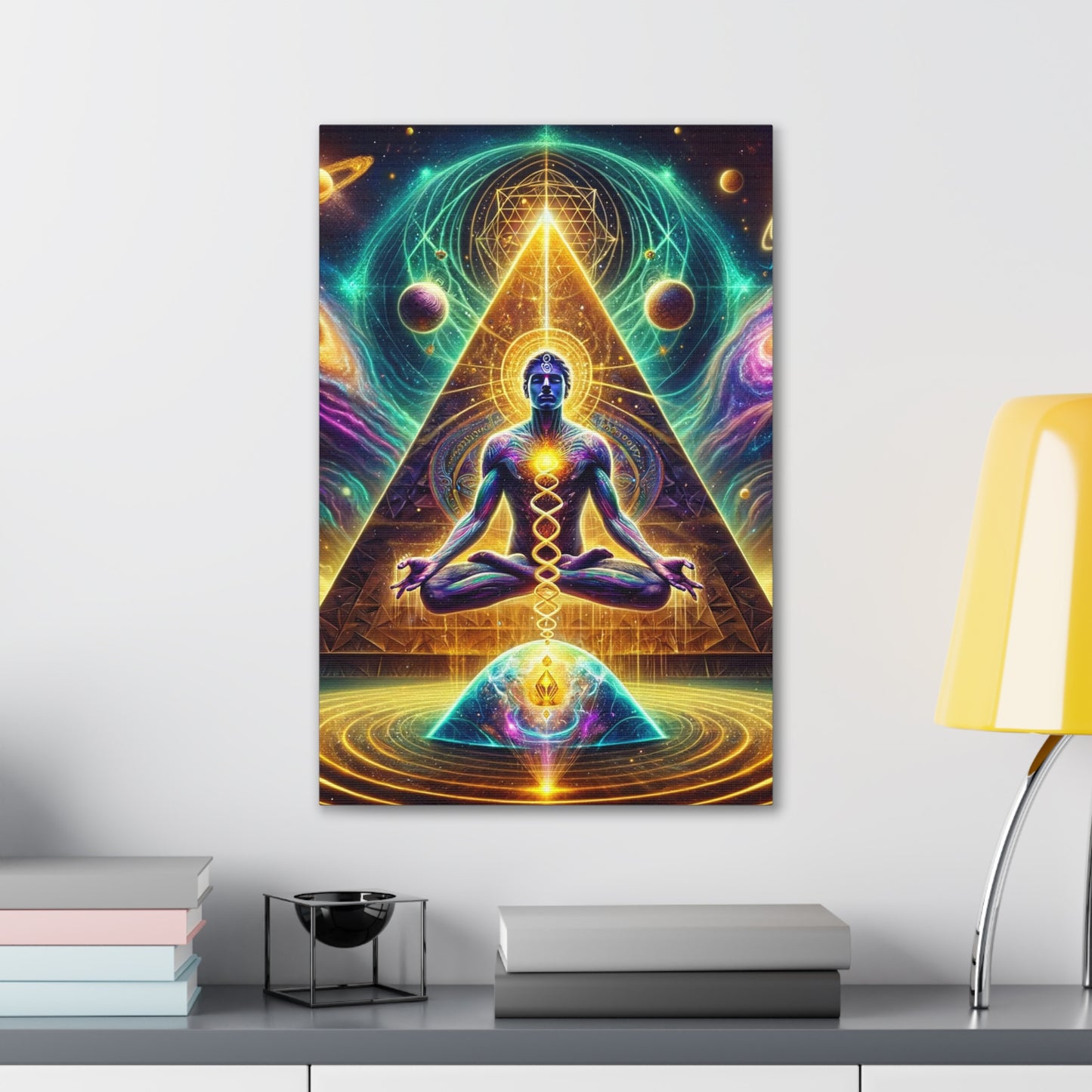 Quantum Entanglement Art Canvas Ed. 11