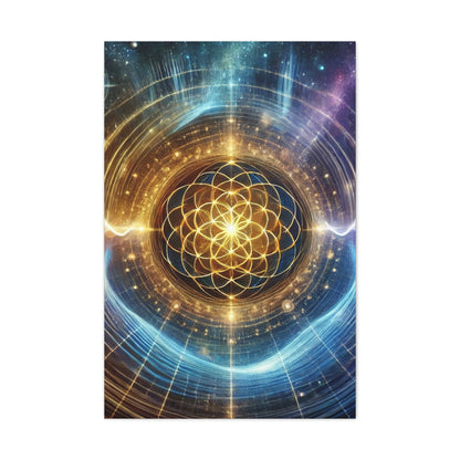 Sacred Geometry Art Canvas Ed. 6