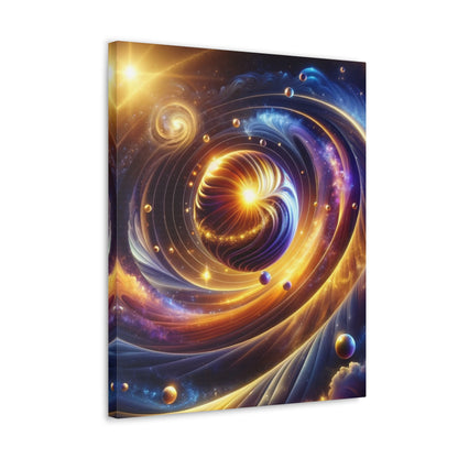 Energetic Orbs Art Canvas Ed. 5