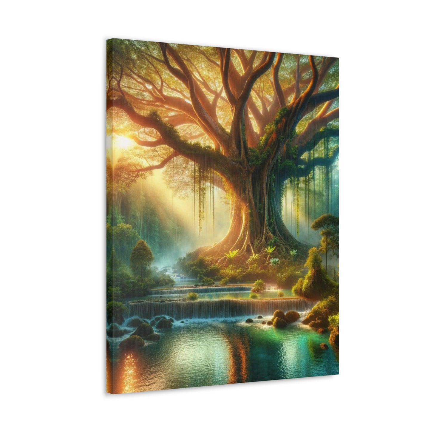 Trees of Light Art Canvas Ed. 19