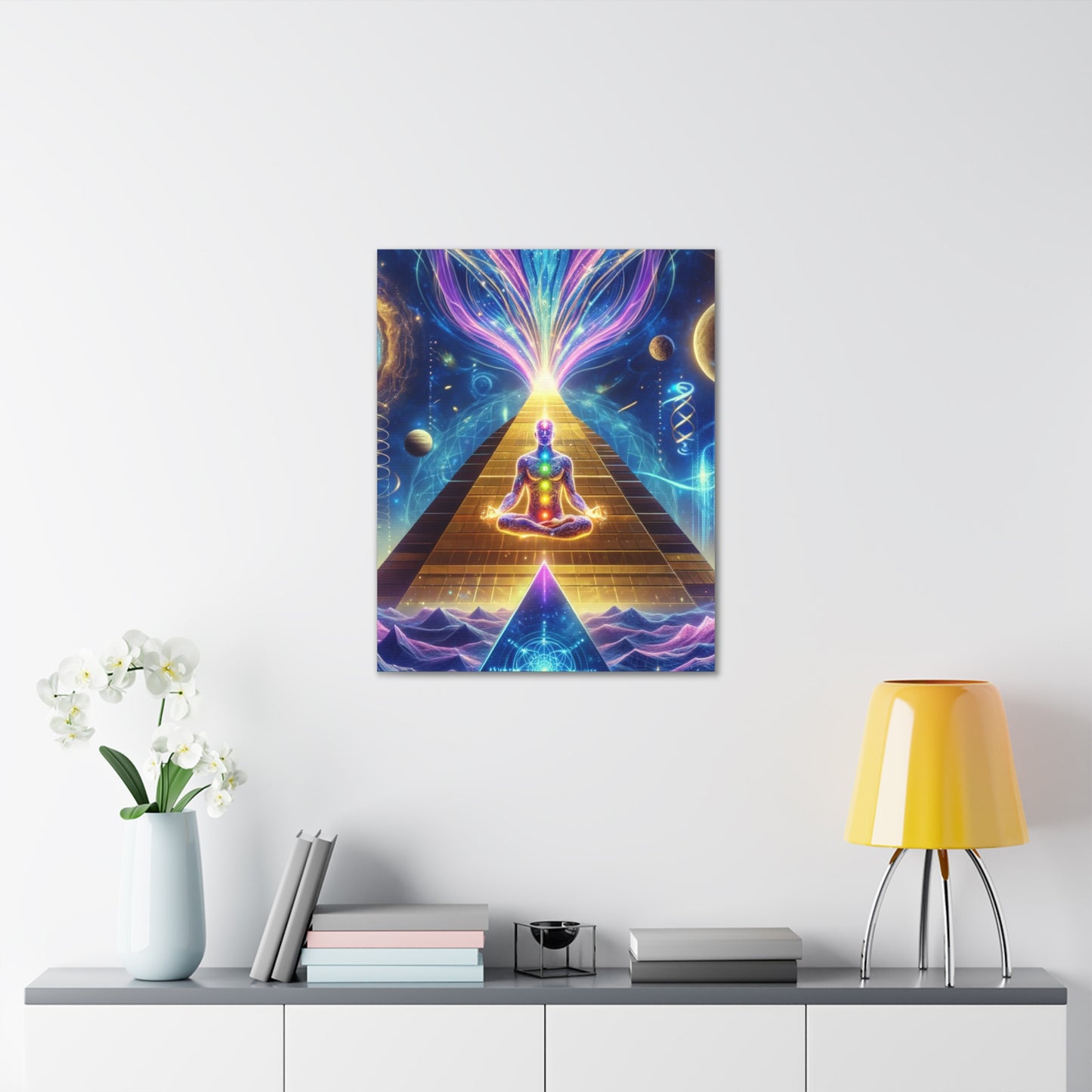 Quantum Entanglement Art Canvas Ed. 1