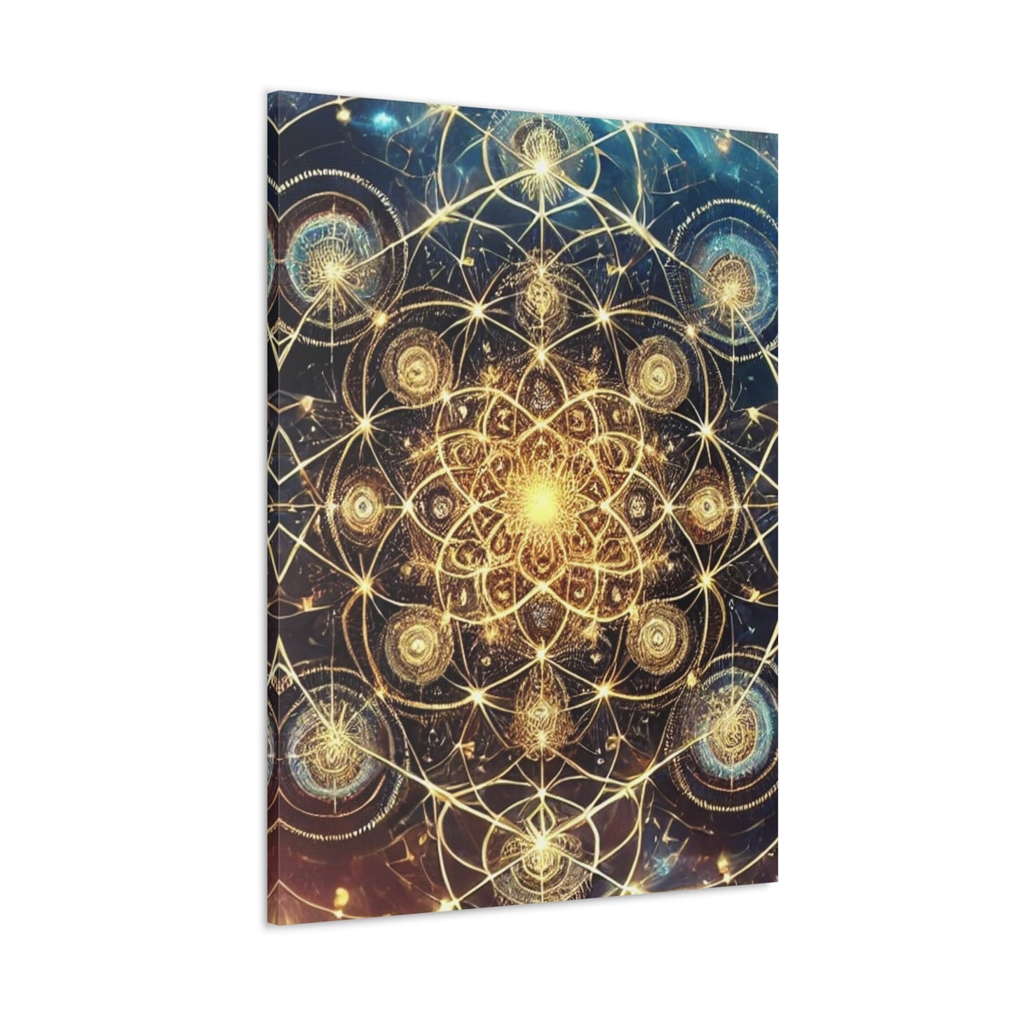 Sacred Geometry Art Canvas Ed. 75