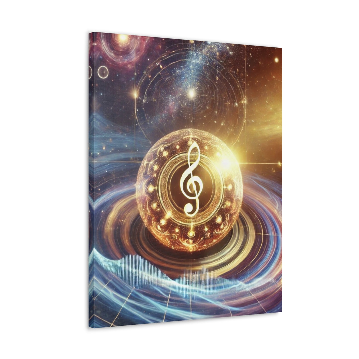 Sacred Geometry Art Canvas Ed. 63