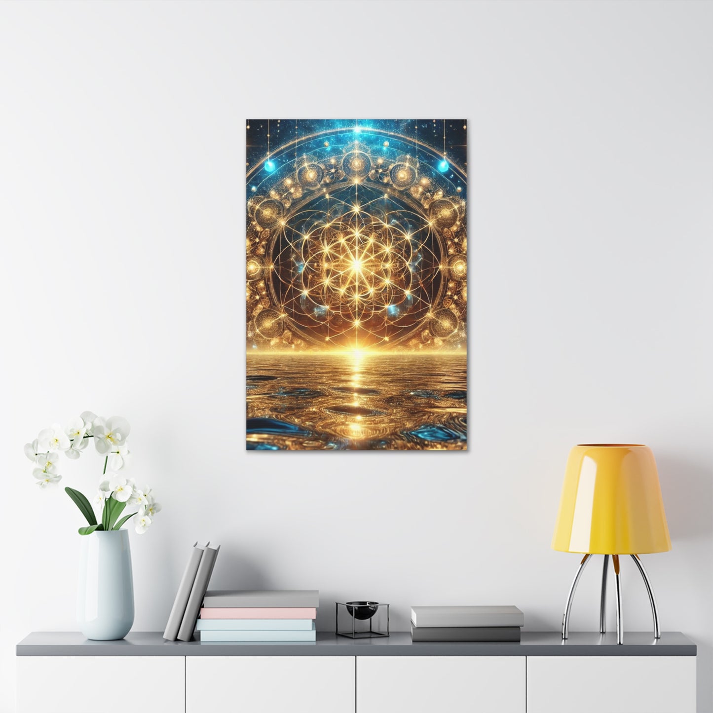 Sacred Geometry Art Canvas Ed. 97