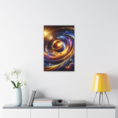 Energetic Orbs Art Canvas Ed. 5