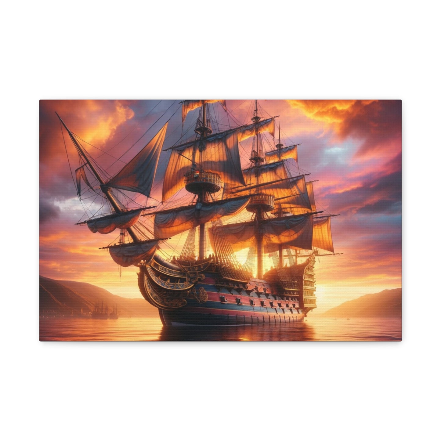 Voyage & Conquest Art Canvas Ed. 18