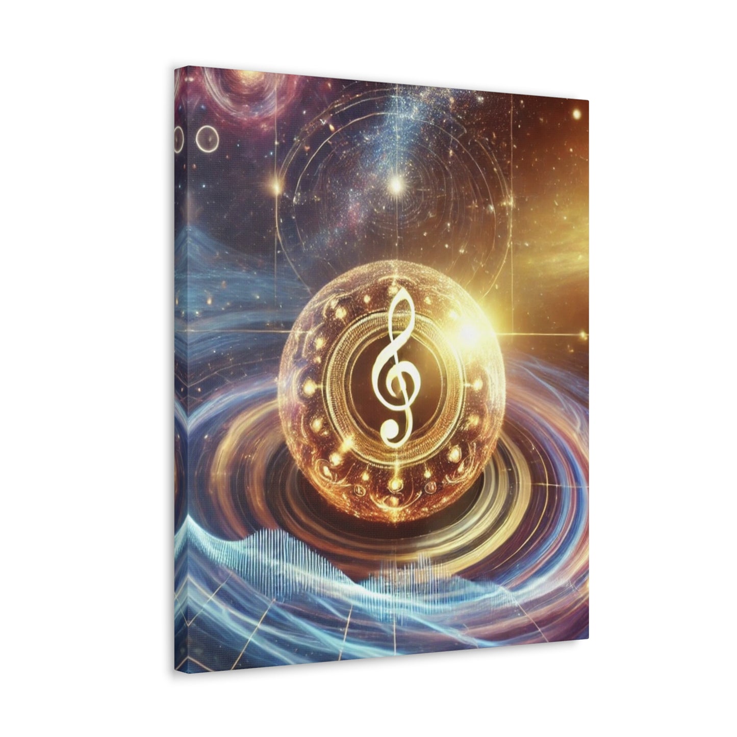 Sacred Geometry Art Canvas Ed. 63