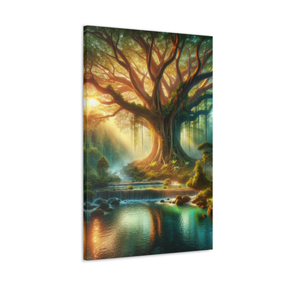 Trees of Light Art Canvas Ed. 19