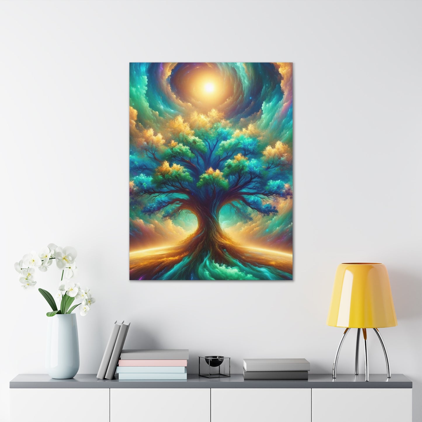 Trees of Light Art Canvas Ed. 15