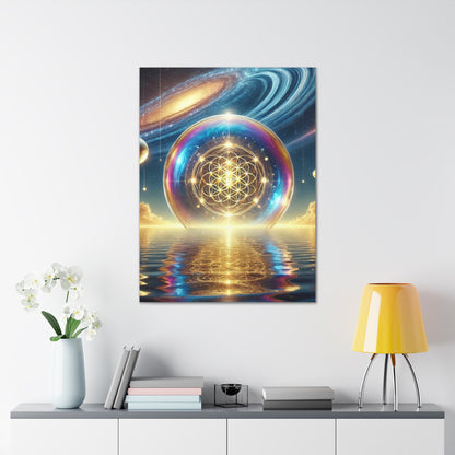 Sacred Geometry Art Canvas Ed. 22