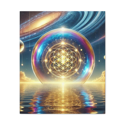 Sacred Geometry Art Canvas Ed. 22