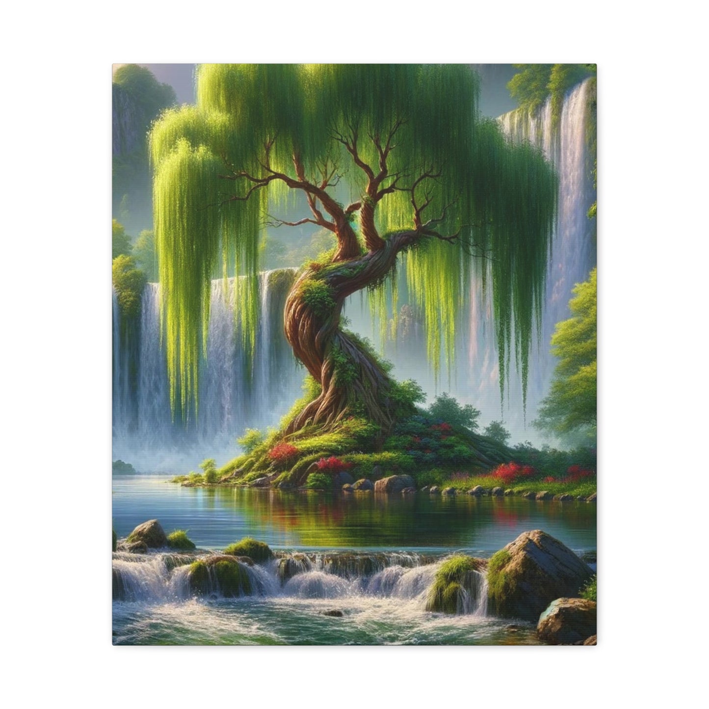 Trees of Light Art Canvas Ed. 17