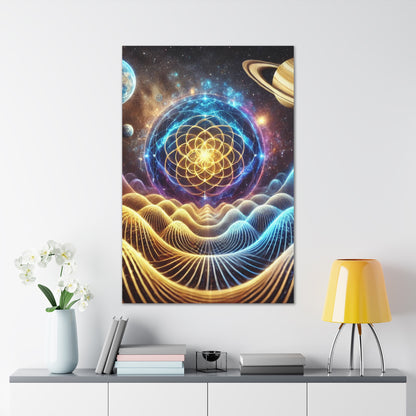 Sacred Geometry Art Canvas Ed. 8