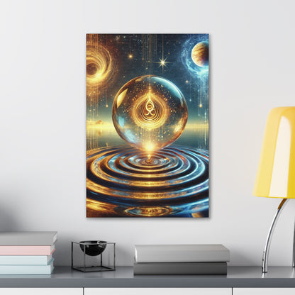 Sacred Geometry Art Canvas Ed. 28