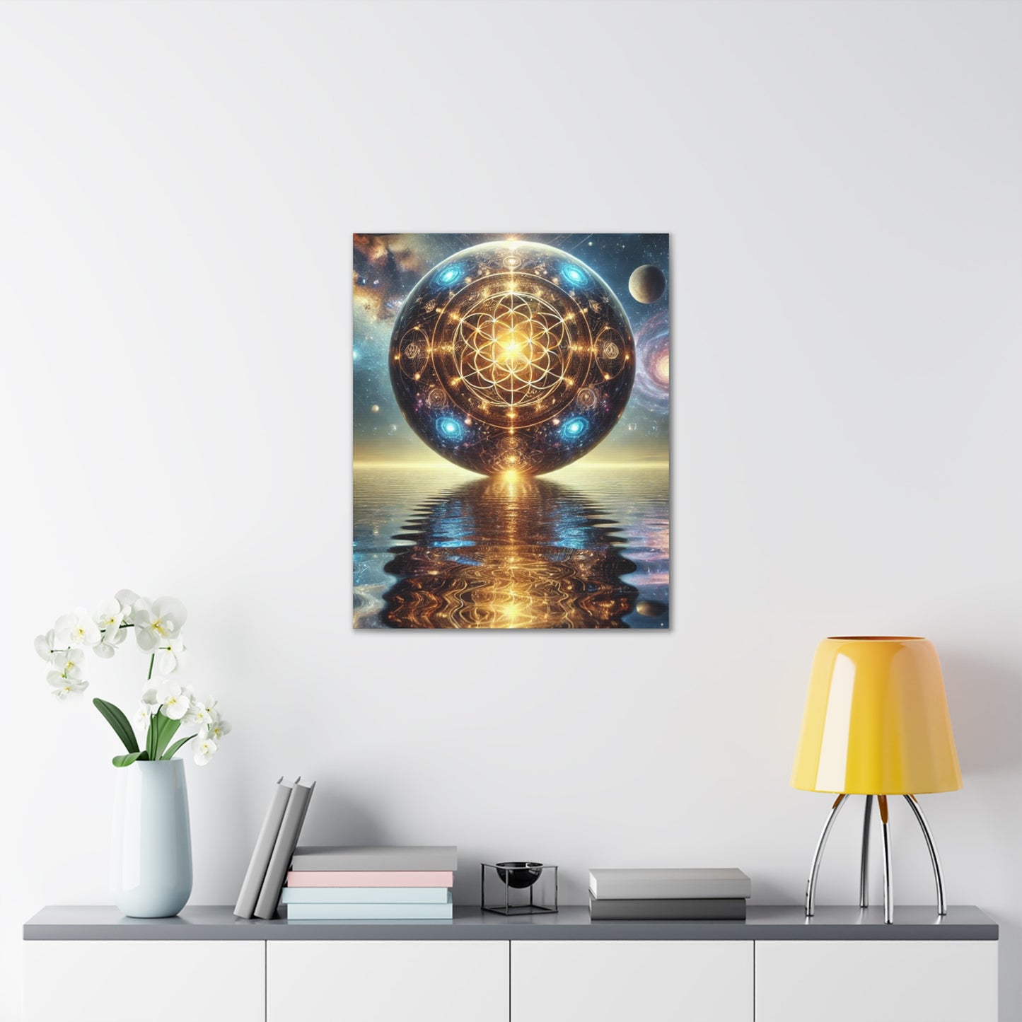 Sacred Geometry Art Canvas Ed. 50