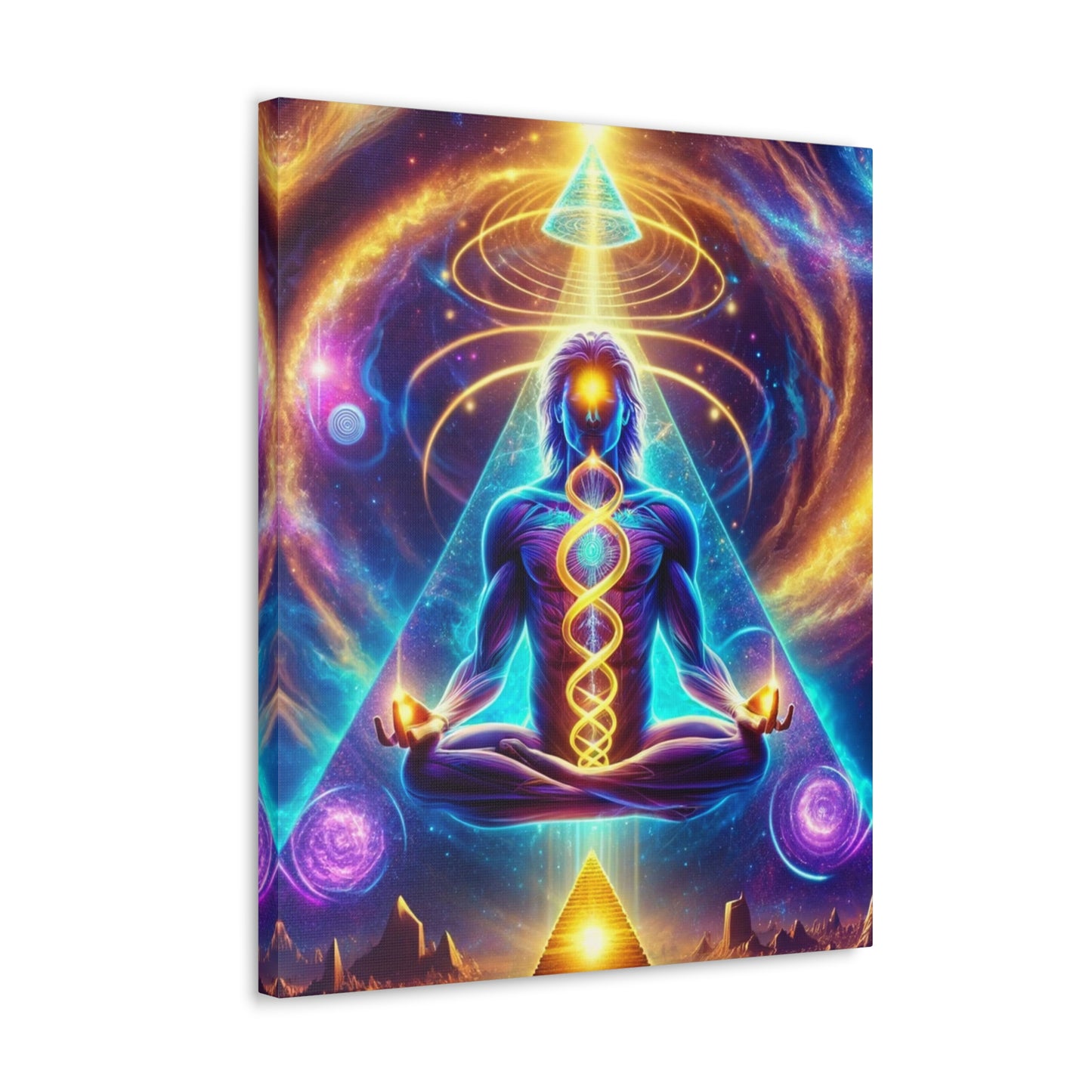 Quantum Entanglement Art Canvas Ed. 10