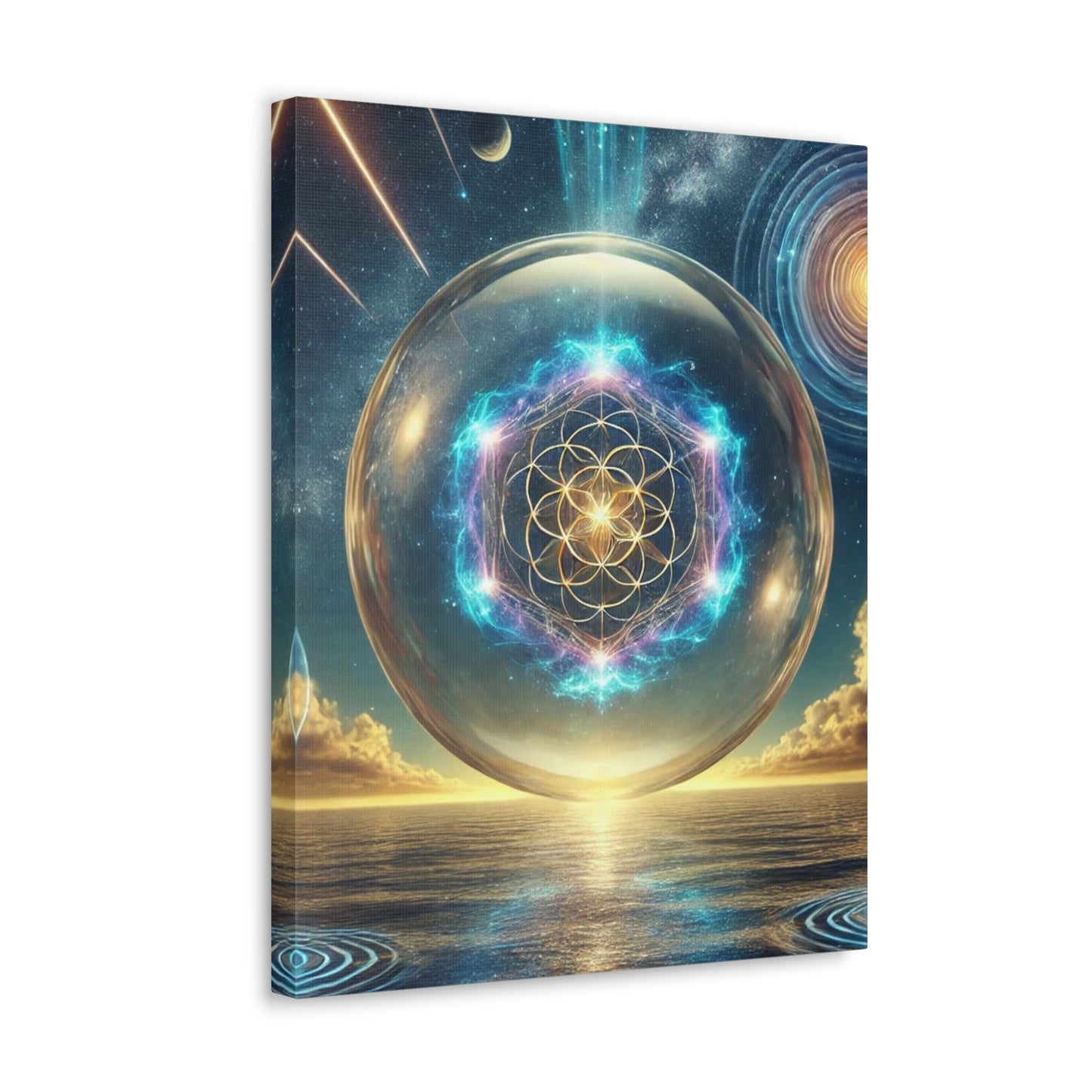 Sacred Geometry Art Canvas Ed. 18