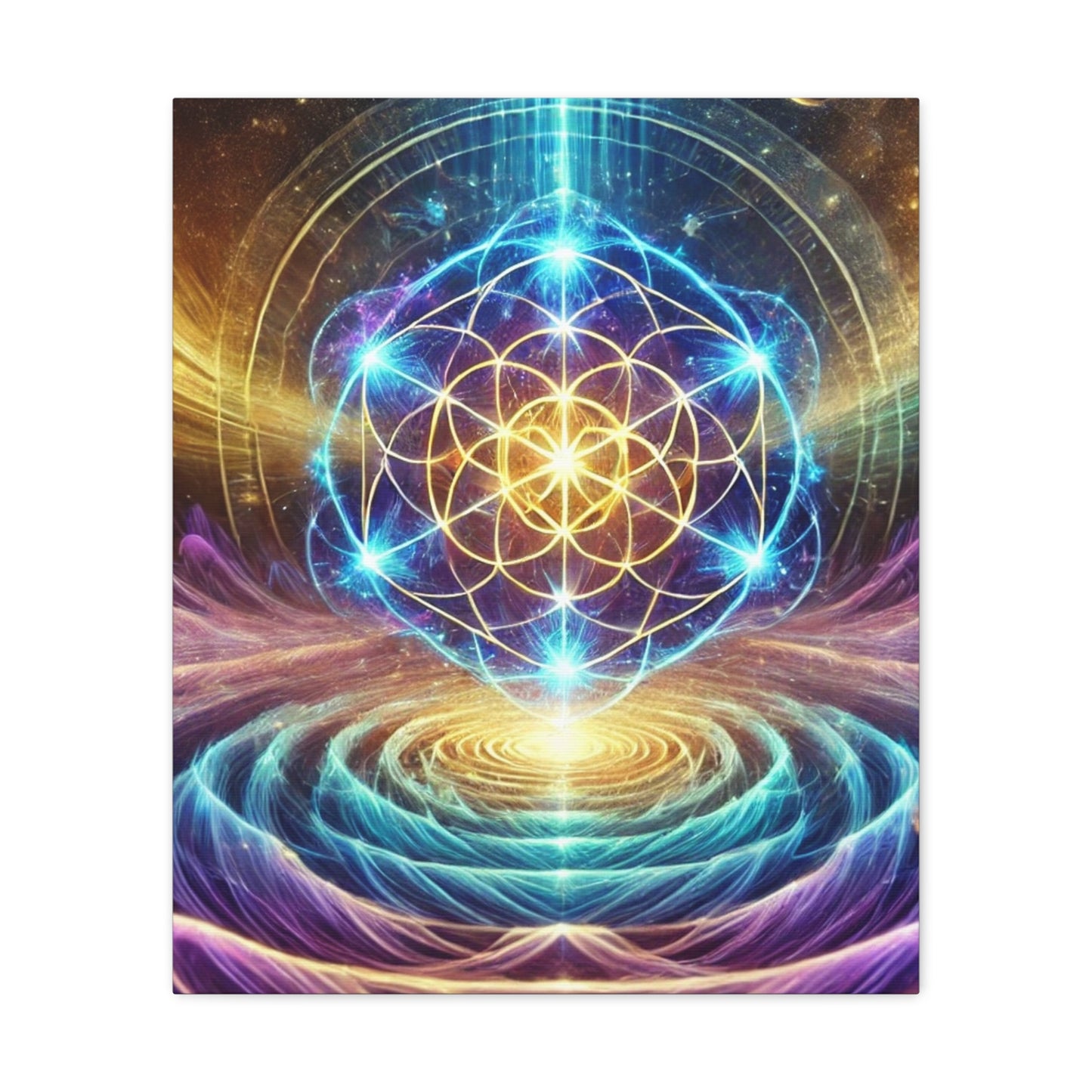 Sacred Geometry Art Canvas Ed. 4