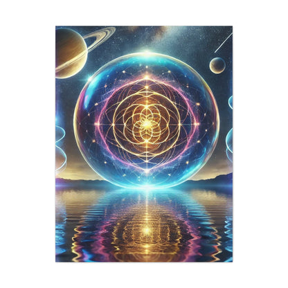 Sacred Geometry Art Canvas Ed. 16