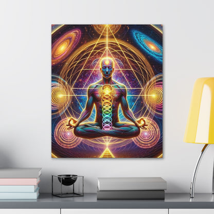 Quantum Entanglement Art Canvas Ed. 32