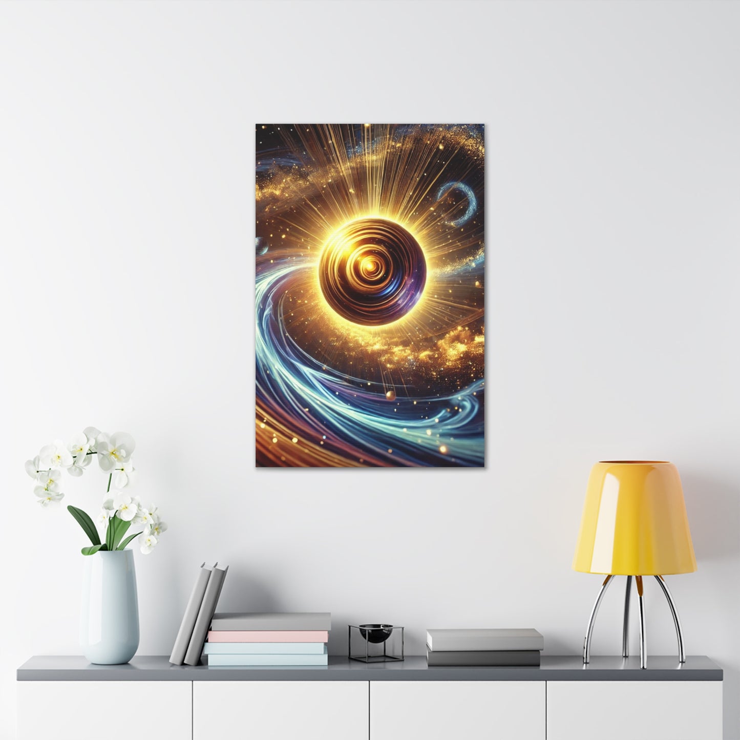 Energetic Orbs Art Canvas Ed. 4