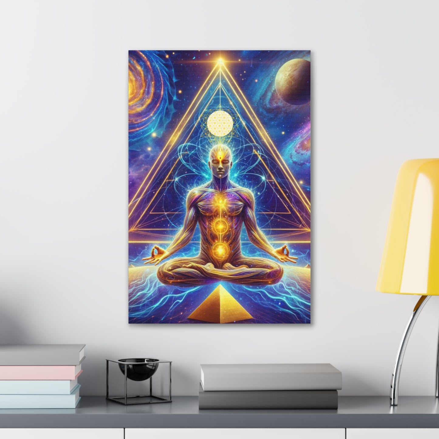 Quantum Entanglement Art Canvas Ed. 5