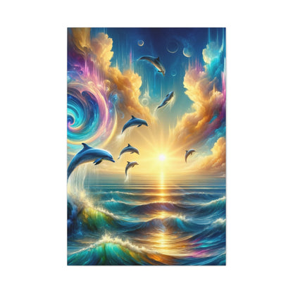 Serene Ocean Art Canvas Ed. 7