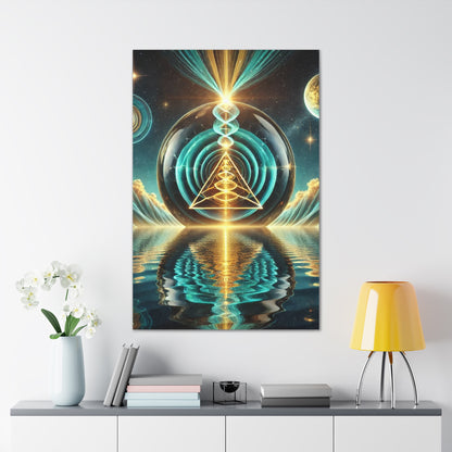 Sacred Geometry Art Canvas Ed. 36