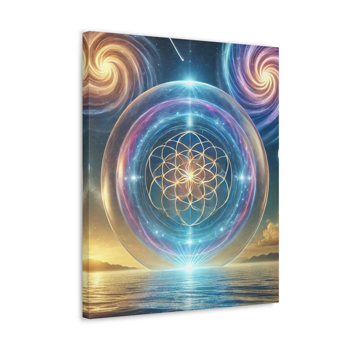 Sacred Geometry Art Canvas Ed. 19