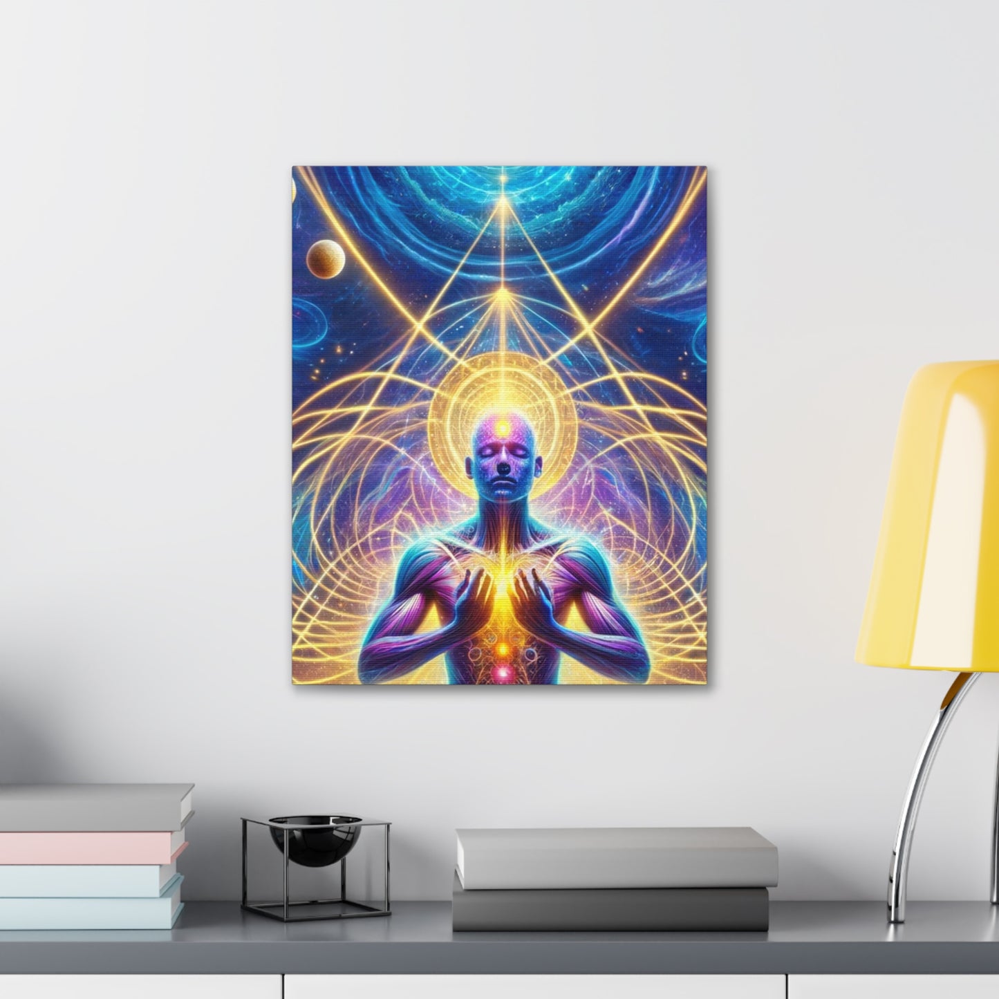 Quantum Entanglement Art Canvas Ed. 26