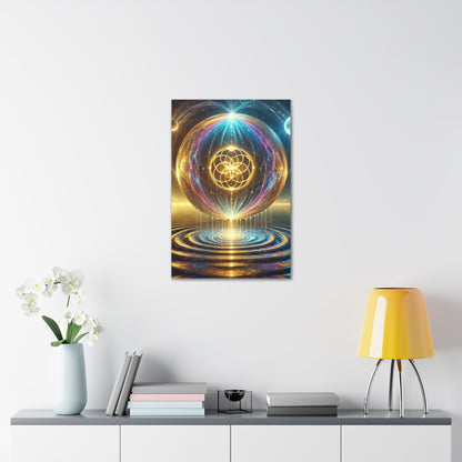 Sacred Geometry Art Canvas Ed. 27